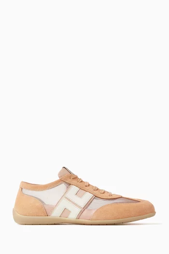 Low-top Sneakers in Leather
