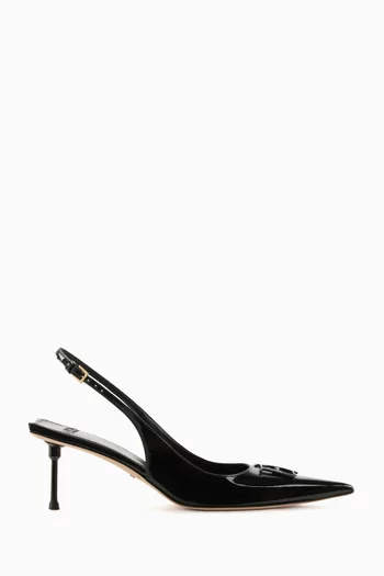 Slingback 50 Pumps in Patent Leather
