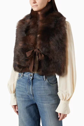 Scarf in Lamb Fur