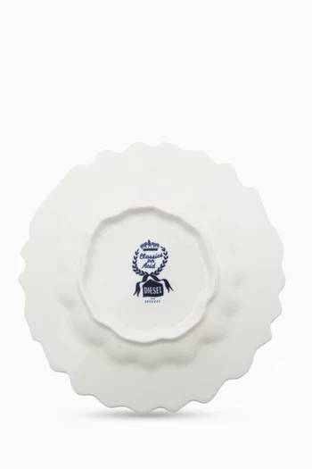 Willow Wave Dessert Plate, 21cm