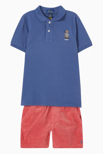 Drawstring Shorts in Cotton