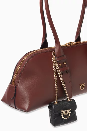 Nano Love Puff Bag in Nappa Leather