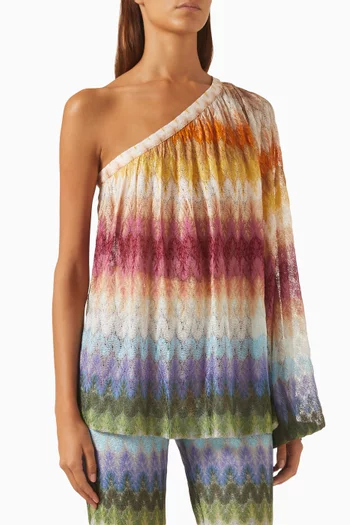 One-shoulder Top