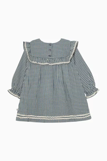 Maggie Checked Dress