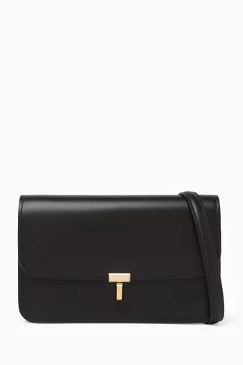 T-Lock Crossbody Bag in Smooth Leather