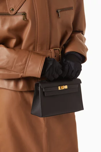 Unused Kelly Pochette in Swift Leather