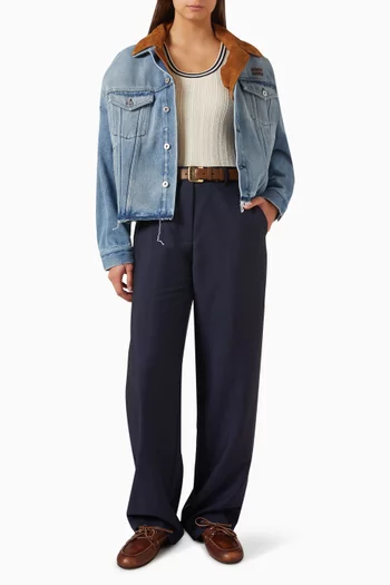 Cable-knit Top in Cashmere