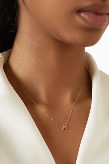 Oula Arabic 'Allah' Necklace in 18kt Gold