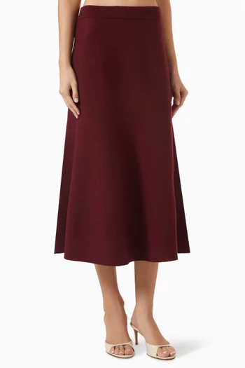Cassie Knit Skirt in Wool