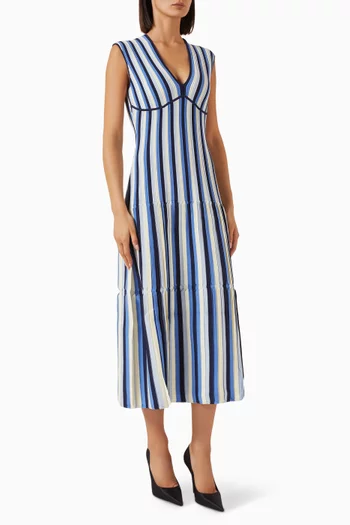 Lianne V-neck Midi Dress