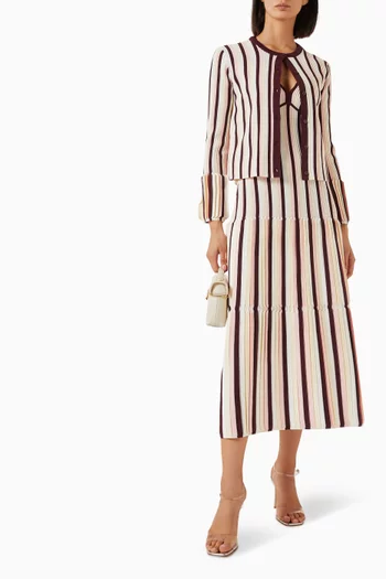Lianne V-neck Midi Dress
