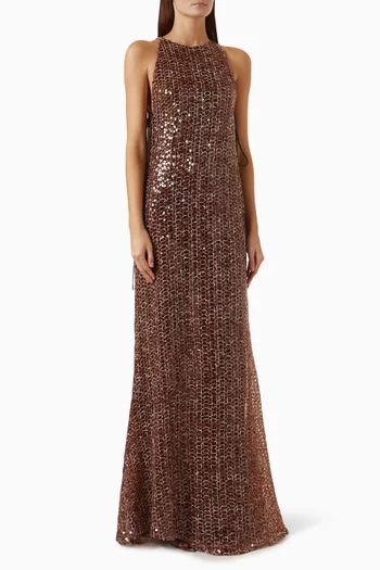 Reagan Sequin-embellished Dress