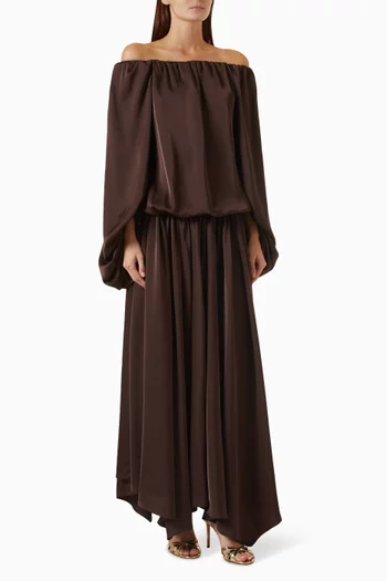 Valencia Off-shoulder Dress