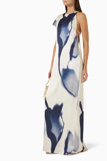 Catherine Dress in Satin
