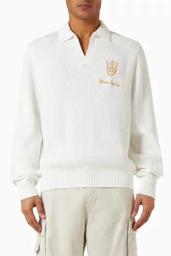 Clubhouse Sweater in Cotton-knit