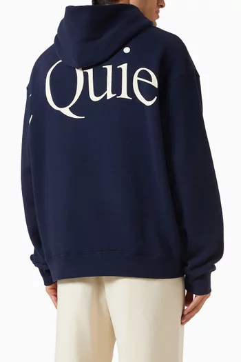 Jumbo Wordmark Hoodie in Cotton