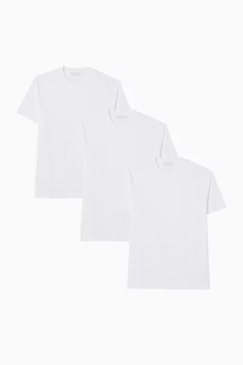 T-shirt in Cotton Jersey, Set of 3