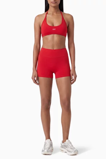 The Bare Halterneck Sports Bra