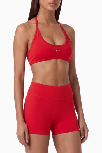 The Bare Halterneck Sports Bra