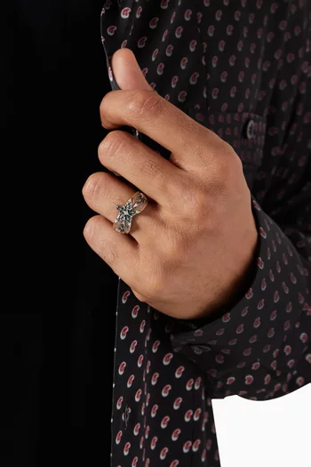 Stella Notre Dame Ring in Sterling Silver