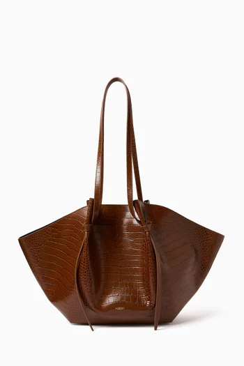 Large Mochi Tote Bag in Leather