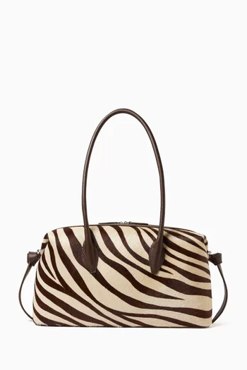 Brioche Duffle Bag in Pony Hair Leather