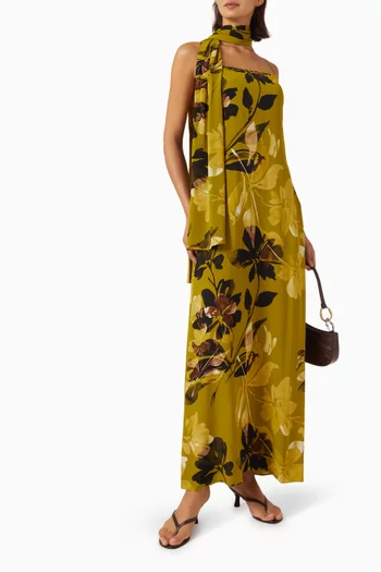 St Tropez Dress in Caffeine