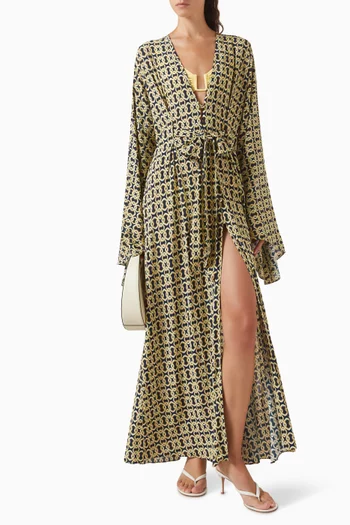 Morocco Belted Kaftan