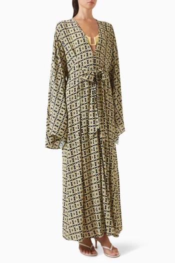 Morocco Belted Kaftan