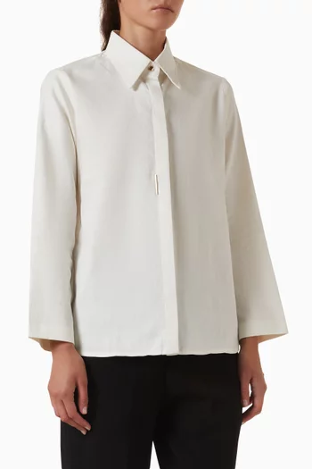 Loose-fit Shirt in Cotton