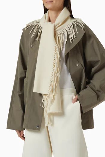 Tassel Scarf in Cashmere-wool