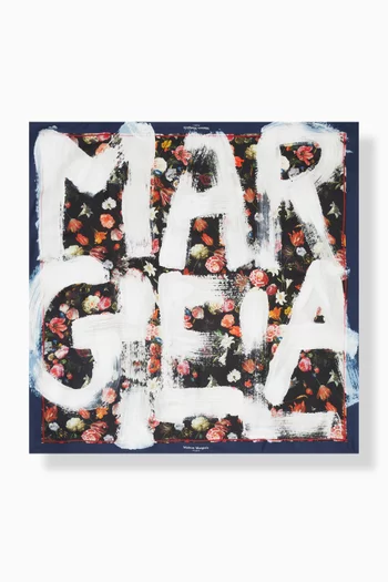 Printed Scarf in Silk