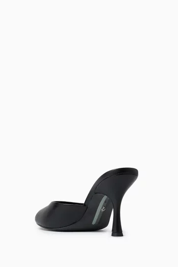 Jeanie 85 Mule Sandals in Leather