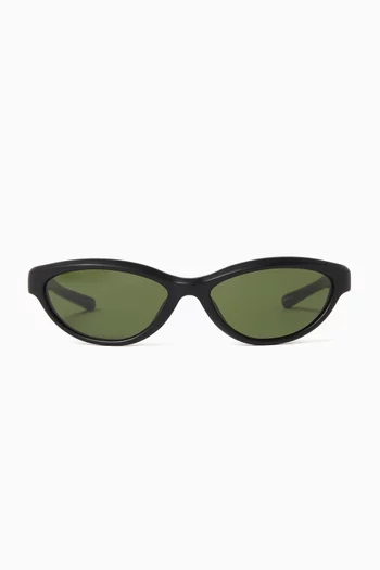 Curvo Cat-eye Sunglasses in Acetate