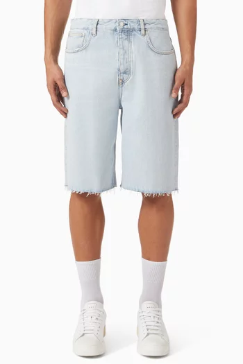 Kayce Shorts in Denim