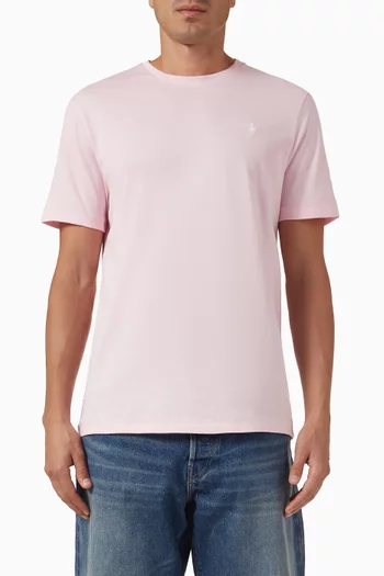 Logo Slim-fit T-shirt in Cotton