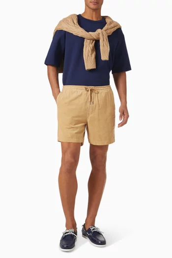 Woven Shorts in Linen