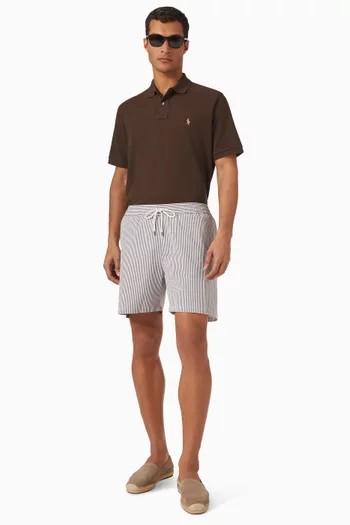 Traveler Logo Swim Shorts
