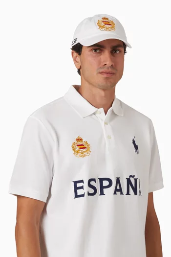 Spain Classic Baseball Cap in Cotton-twill