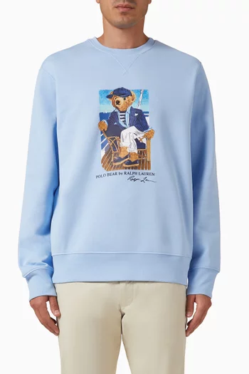 Graphic-print Sweatshirt in Cotton