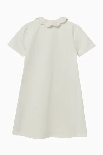 Scallop Shirt Dress