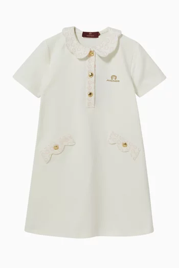 Scallop Shirt Dress