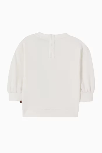 Furry Bear Logo Sweatshirt