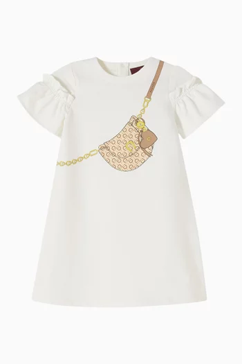 Crossbody Bag-print Dress
