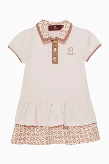 Logo Polo Dress