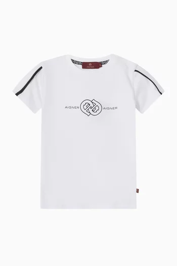 Logo T-shirt in Cotton
