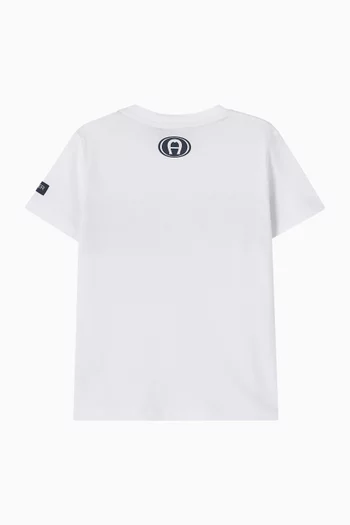 Logo Stripe T-Shirt