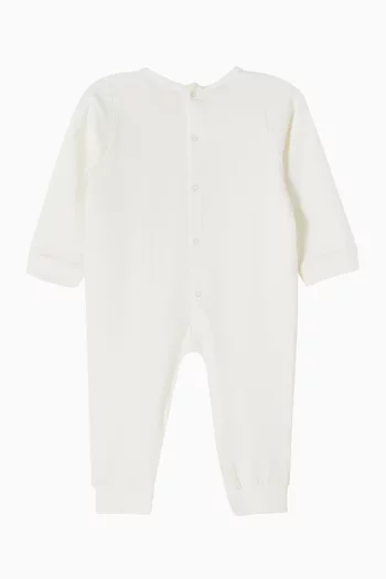 Logo Onesie in Cotton
