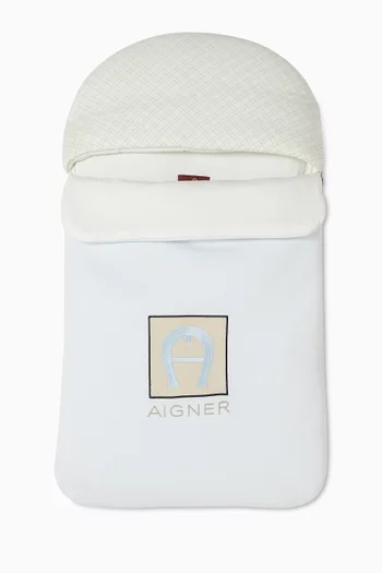 Square Logo Sleeping Bag