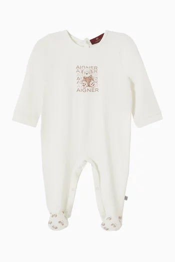Teddy Bear Onesie in Cotton